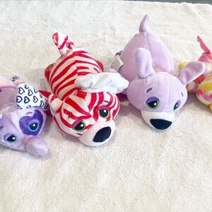 Set of 4 Cutetitos pizzaitos Babitos elephant chef chicken Bear